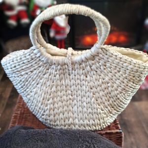 Preston & York straw bag NWOT